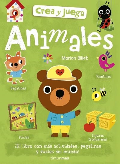 CREA Y JUEGA ANIMALES | 9788408185451 | BILLET, MARION | Llibreria La Gralla | Librería online de Granollers