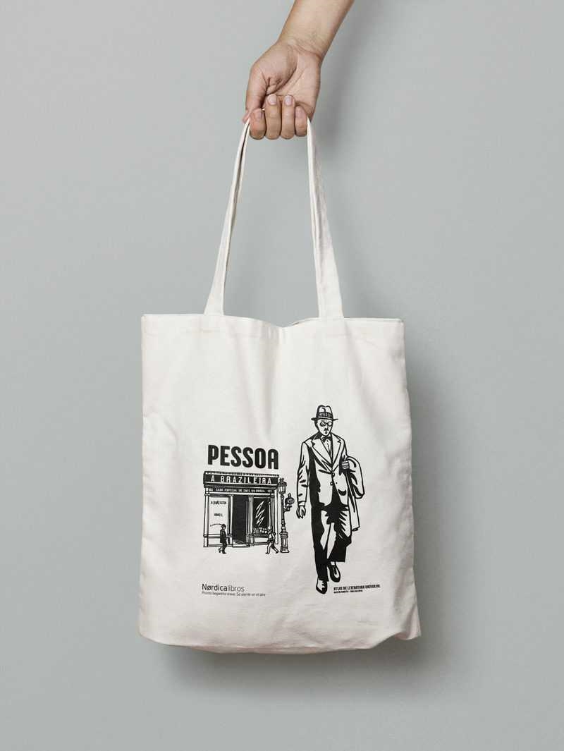 BOLSA DE TELA FERNANDO PESSOA | 9788417281441 | COMOTTO, AGUSTIN | Llibreria La Gralla | Llibreria online de Granollers