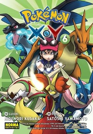 POKÉMON X·Y 6 | 9788467928259 | KUSAKA, HIDENORI / YAMAMOTO, SATOSHI | Llibreria La Gralla | Librería online de Granollers