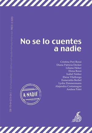 NO SE LO CUENTES A NADIE | 9788492719303 | AA.VV. | Llibreria La Gralla | Librería online de Granollers