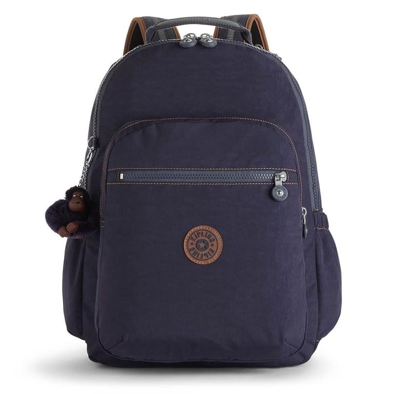 MOTXILLA KIPLING SEUL GO BLUE TAN BLOCK 2018 | 5400597821432 | KIPK2131630G | Llibreria La Gralla | Llibreria online de Granollers