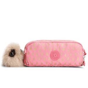 PORTATOT KIPLING 3 CREMALLERES ROSA GOTES DAURADES 2018 | 5400597820039 | KIPK1356425T | Llibreria La Gralla | Llibreria online de Granollers