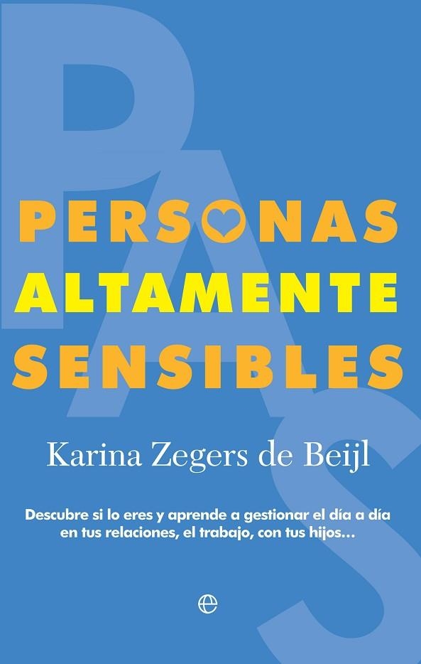 PERSONAS ALTAMENTE SENSIBLES | 9788491643647 | ZEGERS DE BEIJL, KARINA | Llibreria La Gralla | Llibreria online de Granollers