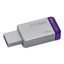 PEN DRIVE 8 GB KINGSTON DATATRAVELER | 740617255577 | DT50 8GB | Llibreria La Gralla | Llibreria online de Granollers