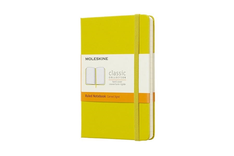 LLIBRETA MOLESKINE 9X14 RATLLADA GROGA TAPA DURA | 8058341715260 | MOL12311 | Llibreria La Gralla | Llibreria online de Granollers