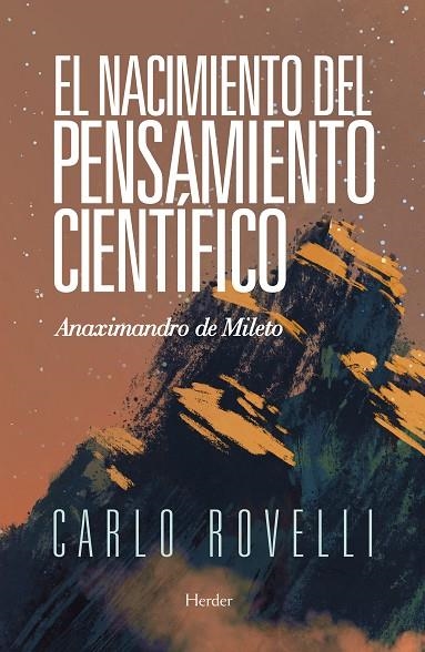 NACIMIENTO DEL PENSAMIENTO CIENTÍFICO, EL  | 9788425440595 | ROVELLI, CARLO | Llibreria La Gralla | Llibreria online de Granollers
