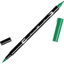 RETOLADOR TOMBOW DOBLE PINZELL- PUNTA FINA VERD | 4901991901443 | ABT 296 | Llibreria La Gralla | Librería online de Granollers