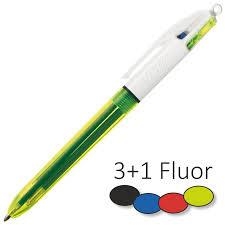 BOLIGRAF BIC 4 COLORS FLUO | 3086123419063 | BIC933948 | Llibreria La Gralla | Llibreria online de Granollers