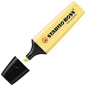 MARCADOR STABILO BOSS PASTEL GROC | 4006381492416 | 70/144 | Llibreria La Gralla | Librería online de Granollers
