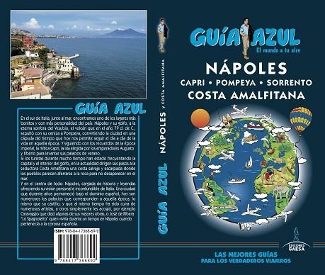 NAPOLES- GOLFO Y COSTA AMALFITANA GUIA AZUL 2018 | 9788417368692 | INGELMO, ÁNGEL | Llibreria La Gralla | Llibreria online de Granollers