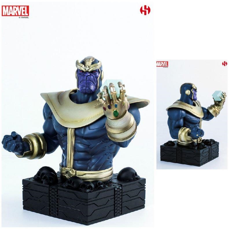 THANOS BUSTO RESINA 16 CM MARVEL                                                 | 3760226376088 | SEMIC | Llibreria La Gralla | Librería online de Granollers