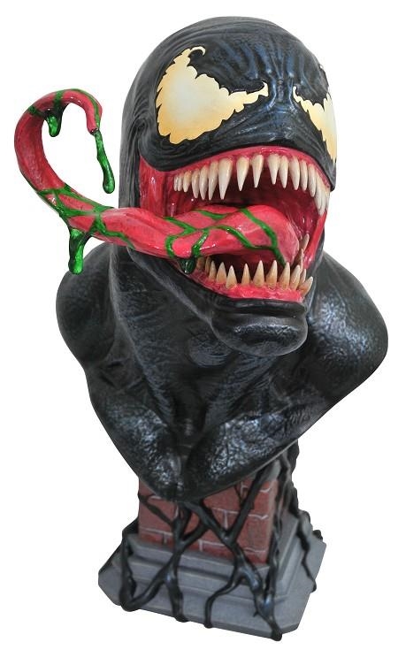 VENOM BUSTO RESINA 25 CM 1/2 SCALE LEGENDS IN 3D MARVEL COMICS                   | 0699788831151 | DIAMOND | Llibreria La Gralla | Llibreria online de Granollers