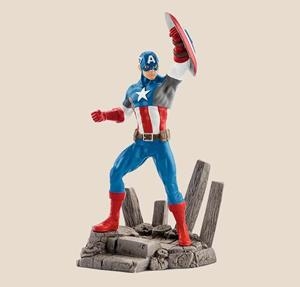 CAPITAN AMERICA FIGURA DE 10 CMS. MARVEL | 4055744012013 | SCHLEICH | Llibreria La Gralla | Llibreria online de Granollers