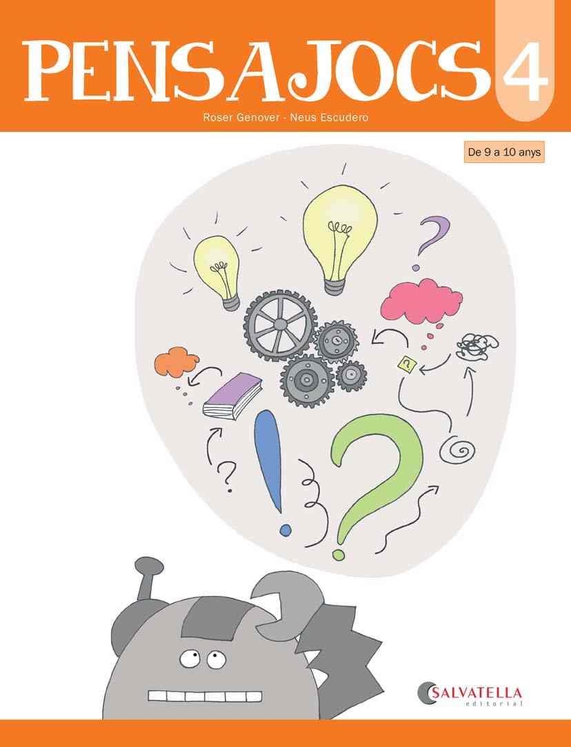 PENSAJOCS 4 | 9788417091569 | ESCUDERO ANGLÈS, NEUS/GENOVER HUGUET, ROSER | Llibreria La Gralla | Librería online de Granollers