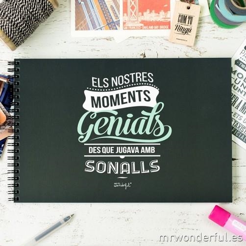 NOSTRES MOMENTS GENIALS DES QUE JUGAVA AMB SONALLS, ELS. ALBUM MR WONDERFUL | 8436547183906 | MR. WONDERFUL | Llibreria La Gralla | Librería online de Granollers