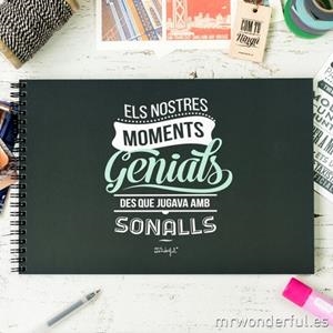 NOSTRES MOMENTS GENIALS DES QUE JUGAVA AMB SONALLS, ELS. ALBUM MR WONDERFUL | 8436547183906 | MR. WONDERFUL | Llibreria La Gralla | Librería online de Granollers