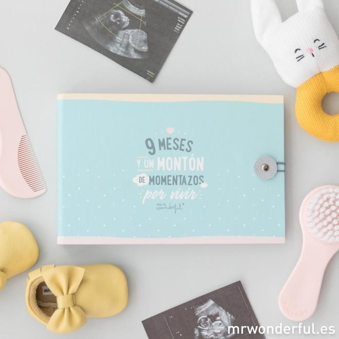 ALBUM MR WONDERFUL 9 MESES Y UN MONTON DE MOMENTAZOS | 8435460733960 | MR. WONDERFUL | Llibreria La Gralla | Librería online de Granollers