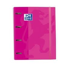 CARPETA OXFORD EUROPEANBINDER 40 MM + RECANVI FUCSIA | 8412771025601 | 4000109188 | Llibreria La Gralla | Librería online de Granollers