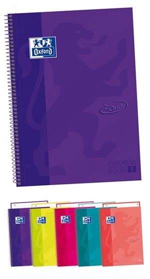 LLIBRETA OXFORD 1 A4 TOUCH LAVANDA | 8412771024192 | 400107010 | Llibreria La Gralla | Llibreria online de Granollers