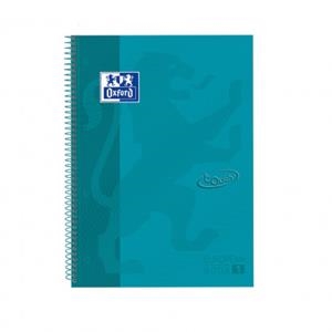 LLIBRETA A4 OXFORD EUROPEAN BOOK 1 TOUCH AQUAMARINA 90 GR | 8412771015381 | 400075553 | Llibreria La Gralla | Llibreria online de Granollers