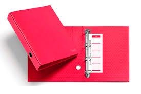 ARXIVADOR 4 ANELLES MR NORDIC VERMELL | 8422593209226 | 20922 | Llibreria La Gralla | Llibreria online de Granollers