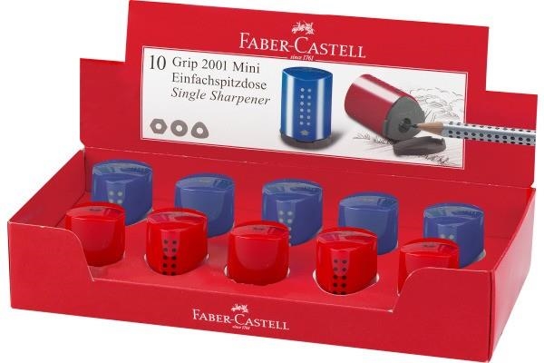 MAQUINETA DIPOSIT FABER CASTELL AZUL Y ROJO | 4005401837107 | 09183710 | Llibreria La Gralla | Llibreria online de Granollers