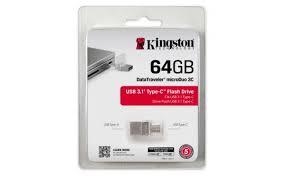 PEN DRIVE 64GB MICRO DUO 3 C KINGSTON | 740617243079 | DTDUO3C/64GB | Llibreria La Gralla | Librería online de Granollers
