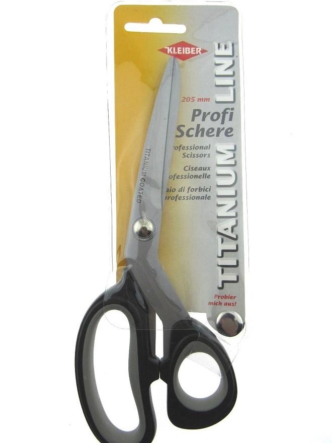 TISORES TITANI 205MM GRIS  I NEGRE | 4009691921409 | Llibreria La Gralla | Librería online de Granollers