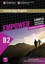 CAMBRIDGE ENGLISH EMPOWER UPPER INTERMEDIATE COMBO B WITH ONLINE ASSESSMENT | 9781316601310 | DOFF,ADRIAN/THAINE,CRAIG/PUCHTA,HERBERT/STRANKS,JEFF/LEWIS-JONES,PETER | Llibreria La Gralla | Librería online de Granollers