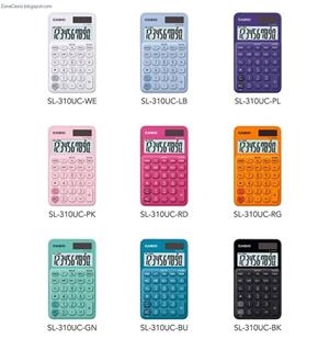 CALCULADORA CASIO SL310U COLORS | 4549526700163 | SL310UC KIT ES | Llibreria La Gralla | Llibreria online de Granollers