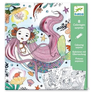 BAJO EL OCEANO. PINTURAS SORPRESAS | 3070900096288 | DJECO | Llibreria La Gralla | Llibreria online de Granollers