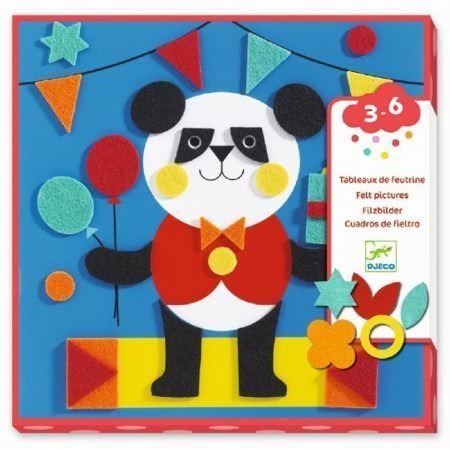 DULCES CRIATURAS. CUADROS DE FIELTRO | 3070900098633 | DJECO | Llibreria La Gralla | Llibreria online de Granollers