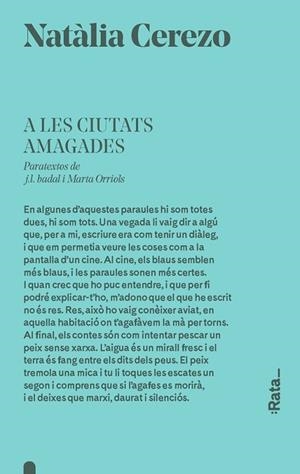 A LES CIUTATS AMAGADES | 9788416738403 | CEREZO, NATÀLIA | Llibreria La Gralla | Llibreria online de Granollers