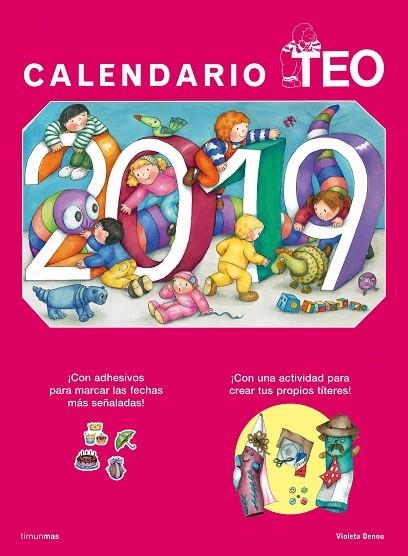 CALENDARIO TEO 2019 | 9788408185475 | DENOU, VIOLETA | Llibreria La Gralla | Librería online de Granollers
