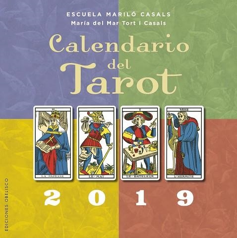 CALENDARIO 2019 DEL TAROT | 9788491113614 | TORT I CASALS, MARIA DEL MAR | Llibreria La Gralla | Librería online de Granollers