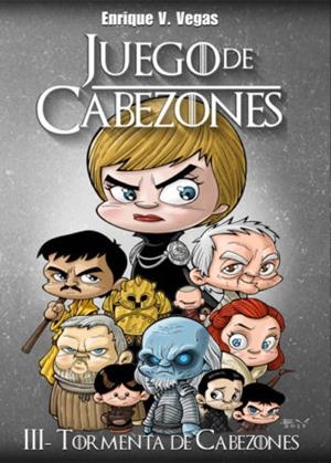 JUEGO DE CABEZONES 03: TORMENTA DE CABEZONES | 9788417389369 | VEGAS, ENRIQUE | Llibreria La Gralla | Llibreria online de Granollers