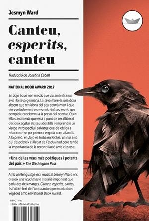 CANTEU, ESPERITS, CANTEU | 9788417339104 | WARD, JESMYN | Llibreria La Gralla | Librería online de Granollers