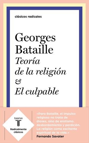 TEORÍA DE LA RELIGIÓN | 9788430619931 | BATAILLE, GEORGES | Llibreria La Gralla | Librería online de Granollers