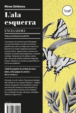 ALA ESQUERRA, L' | 9788417339128 | CARTARESCU, MIRCEA | Llibreria La Gralla | Librería online de Granollers