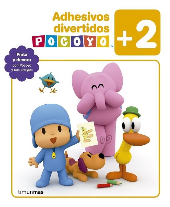 POCOYÓ ADHESIVOS DIVERTIDOS. +2 | 9788408154136 | ZINKIA ENTERTAINMENT, S. A. | Llibreria La Gralla | Librería online de Granollers