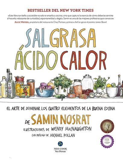 SAL, GRASA, ÁCIDO, CALOR | 9788415887270 | NOSRAT, SAMIN | Llibreria La Gralla | Librería online de Granollers