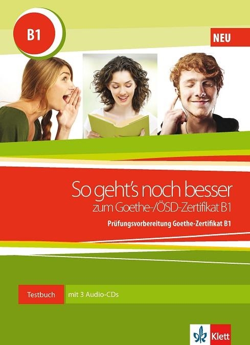 SO GEHT'S NOCH BESSER ZUM GOETHE-/ÖSD-ZERTIFIKAT B1 - LIBRO + 3 CD | 9783126758543 | VARIOS AUTORES | Llibreria La Gralla | Librería online de Granollers