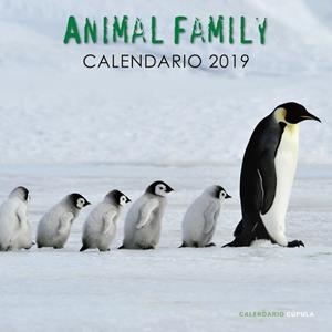 CALENDARIO ANIMAL FAMILY 2019 | 9788448024703 | AA. VV. | Llibreria La Gralla | Llibreria online de Granollers