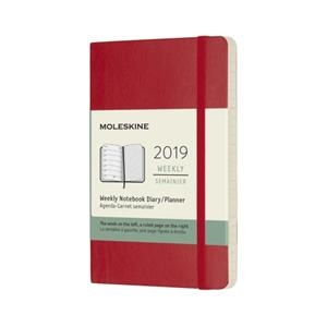 AGENDA MOLESKINE 2019 SETMANA VISTA COLRO VERMELL | 8058341715864 | MOLESKINE | Llibreria La Gralla | Llibreria online de Granollers