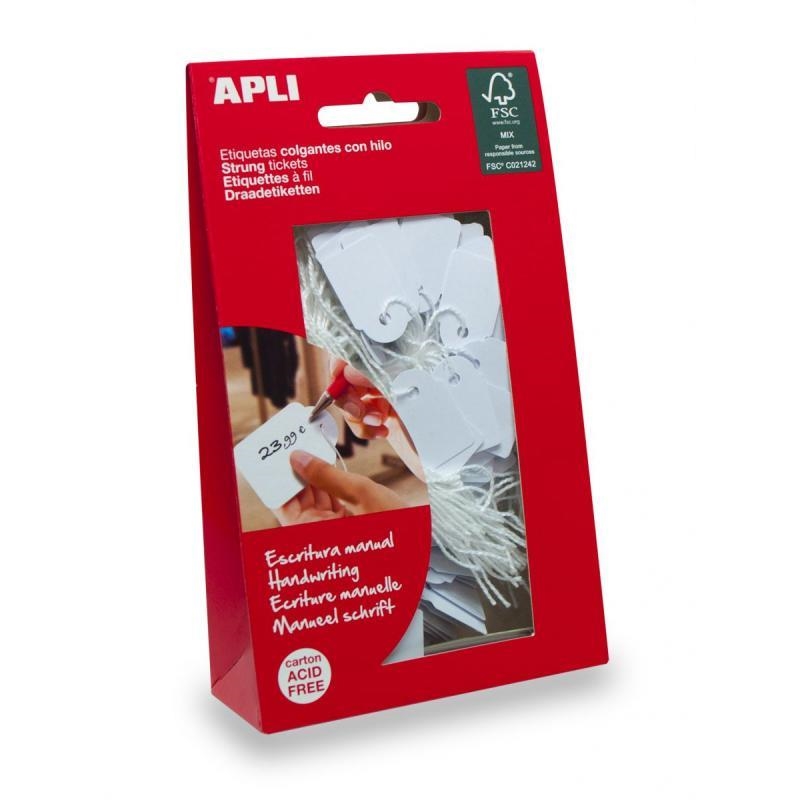 ETIQUETES PENJANTS 15X24MM | 8410782070092 | APL7009 | Llibreria La Gralla | Librería online de Granollers