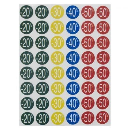 GOMETS AUTOADHESIUS DESCOMPTES DIAM 24MM | 3270241013733 | APL101373 | Llibreria La Gralla | Llibreria online de Granollers