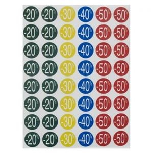 GOMETS AUTOADHESIUS DESCOMPTES DIAM 24MM | 3270241013733 | APL101373 | Llibreria La Gralla | Llibreria online de Granollers