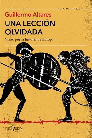 UNA LECCIÓN OLVIDADA | 9788490665916 | ALTARES, GUILLERMO | Llibreria La Gralla | Llibreria online de Granollers