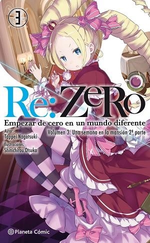 RE:ZERO (NOVELA) Nº 03 | 9788491468721 | NAGATSUKI, TAPPEI | Llibreria La Gralla | Llibreria online de Granollers