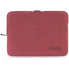 FUNDA ORDINADOR TUCANO 12"/13" VERMELLA MELANGE SLEEVE SECOND SKIN | 8020252081079 | TUCBFM1112RR | Llibreria La Gralla | Librería online de Granollers